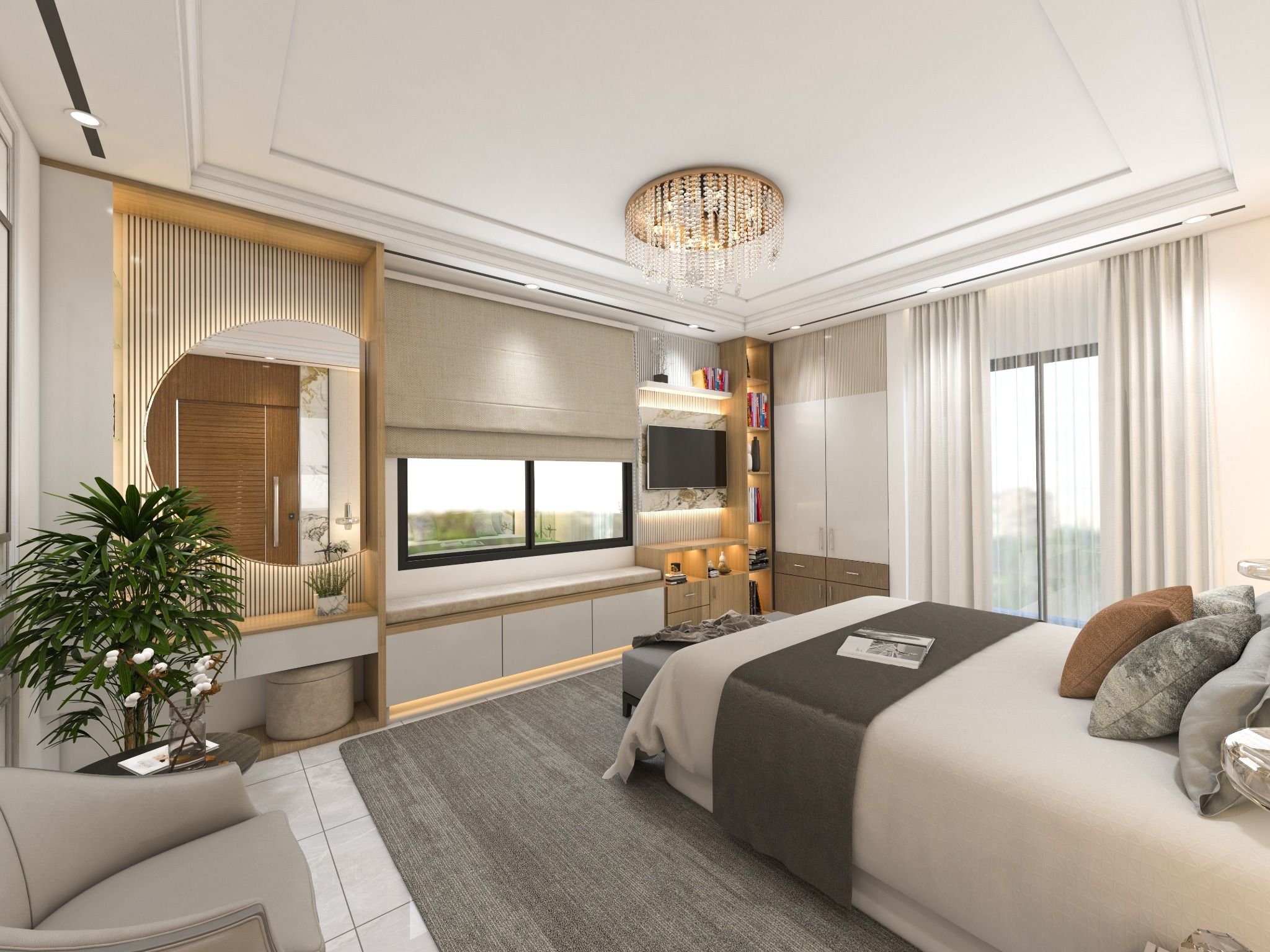Cozy Scandinavian Bedroom